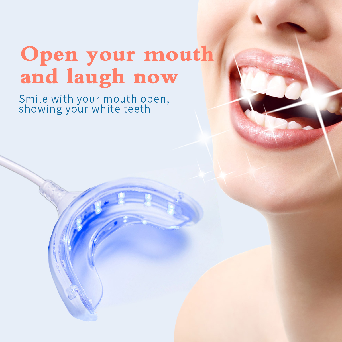 LED LIGHT TEETH WHITENING KIT